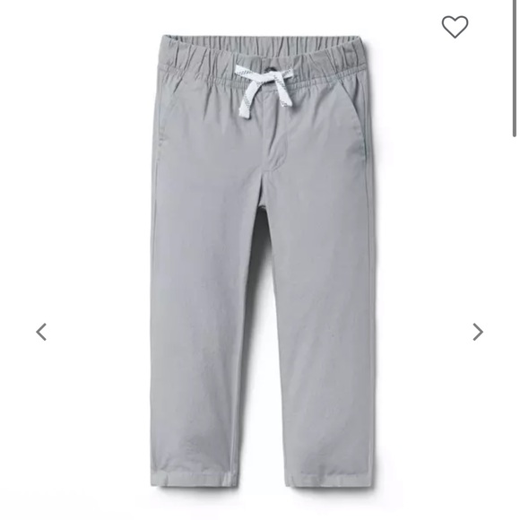 Janie and Jack Other - Janie and Jack Light Gray Drawstring Pants